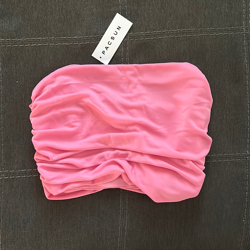 Pink pacsun tube top